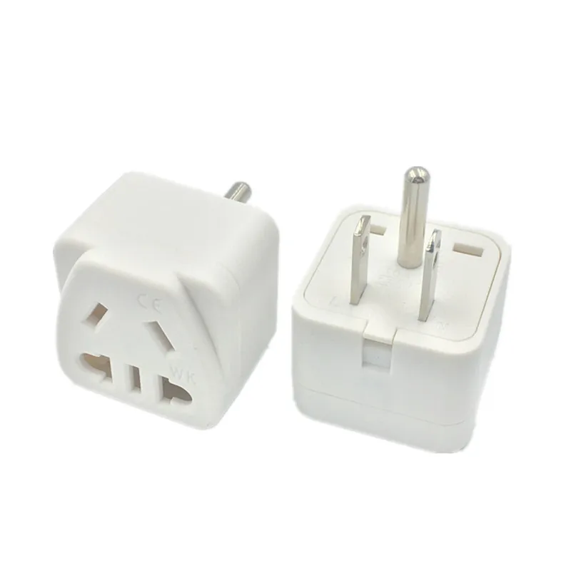 200pcs EU To US Plug Adapter European Australian New Zealand To