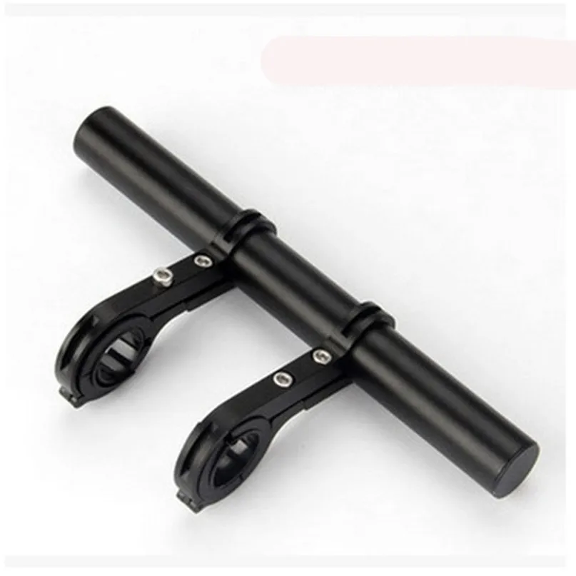 Bike Motorcycle Mini GPS Bracket Double Handlebar Extension Mount Aluminum Extender Holder Set Bicycle Grips Holder #2A24 (3)