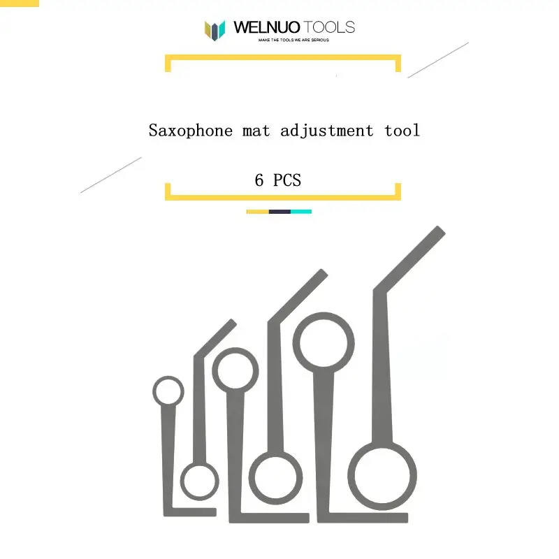 

Saxophone maintenance tools Saxophone key adjustment TAB 6 PCS