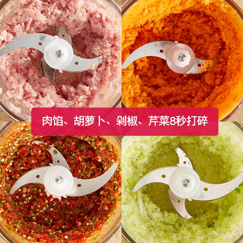 Домашняя электрическая мини мельница измельчитель для мяса лебедка овощей