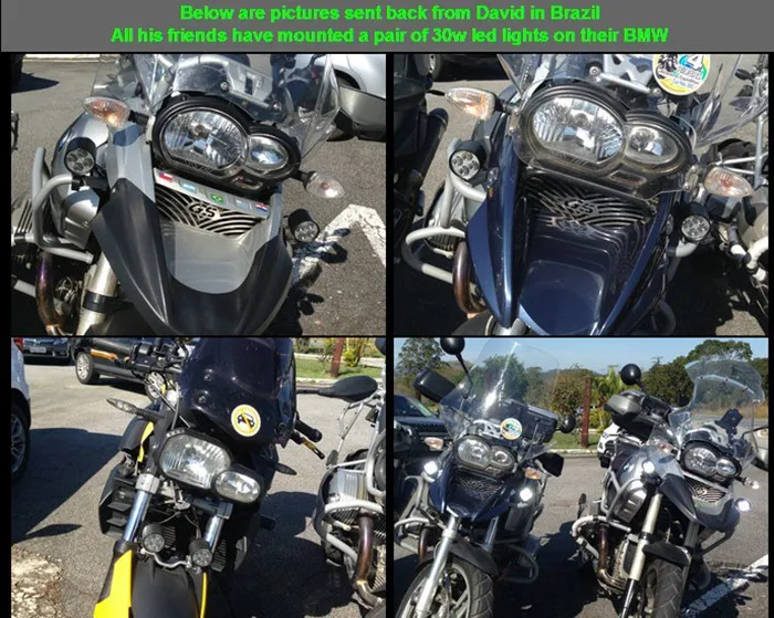 30W 12V 3000lm U2 cree motorcycle headlight 19