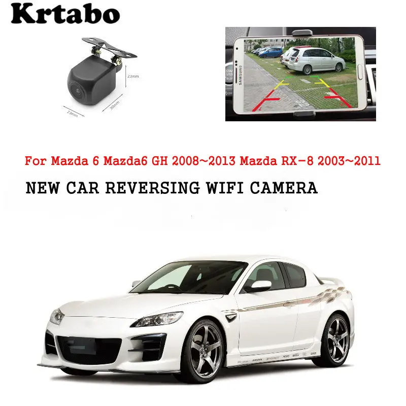 

Car wireless rear camera For Mazda 6 Mazda6 GH 2008~2013 Mazda RX-8 2003~2011 HD camera CCD night vision waterproof high qualit