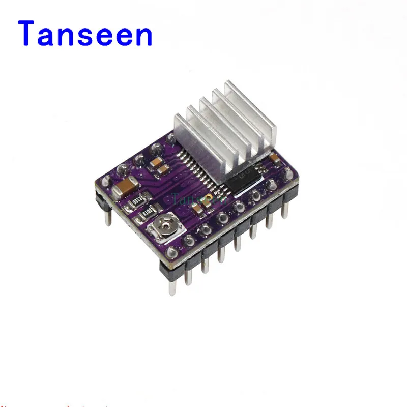 

New Stepstick Drv8825 For RAMPS Stepper Motor Driver HeatSink Part 3D Printers Parts Heat Sink 4 Layer PCB Purple Board