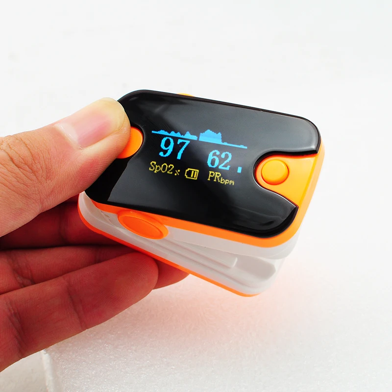 2018 Best Sale LED Fingertip Pulse Oximeter Blood Pressure Monitor 8B3
