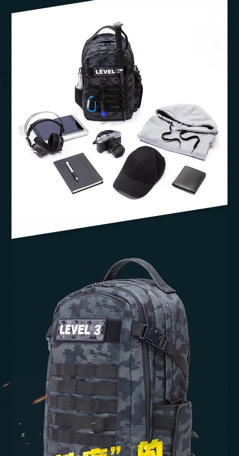 Xiaomi 90fen тактический рюкзак военный рюкзак Водонепроницаемый армейский рюкзак для спорта на открытом воздухе, кемпинга, туризма, рыбалки, охоты 26L сумка