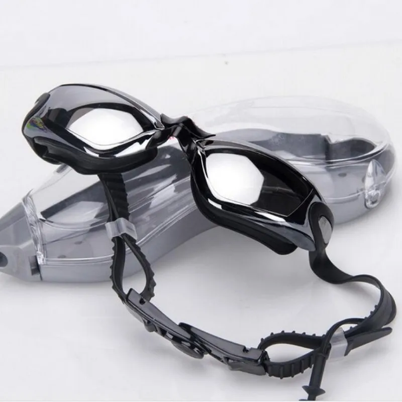 Nuevo Profesional natacion protección Natación Gafas anti Rana impermeable para adultos gafas de natación con buceo tapones Nuevo Profesional natacion protección Natación Gafas anti Rana impermeable para adultos gafas de natación con buceo tapones