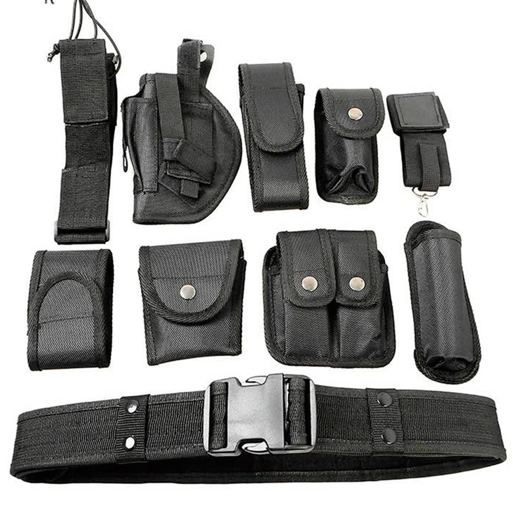

Tactical Combat Airsoft Hunting Police Pouch Belt Nylon webbing Strengthening Trainer Pouch Waistband tactical waist support