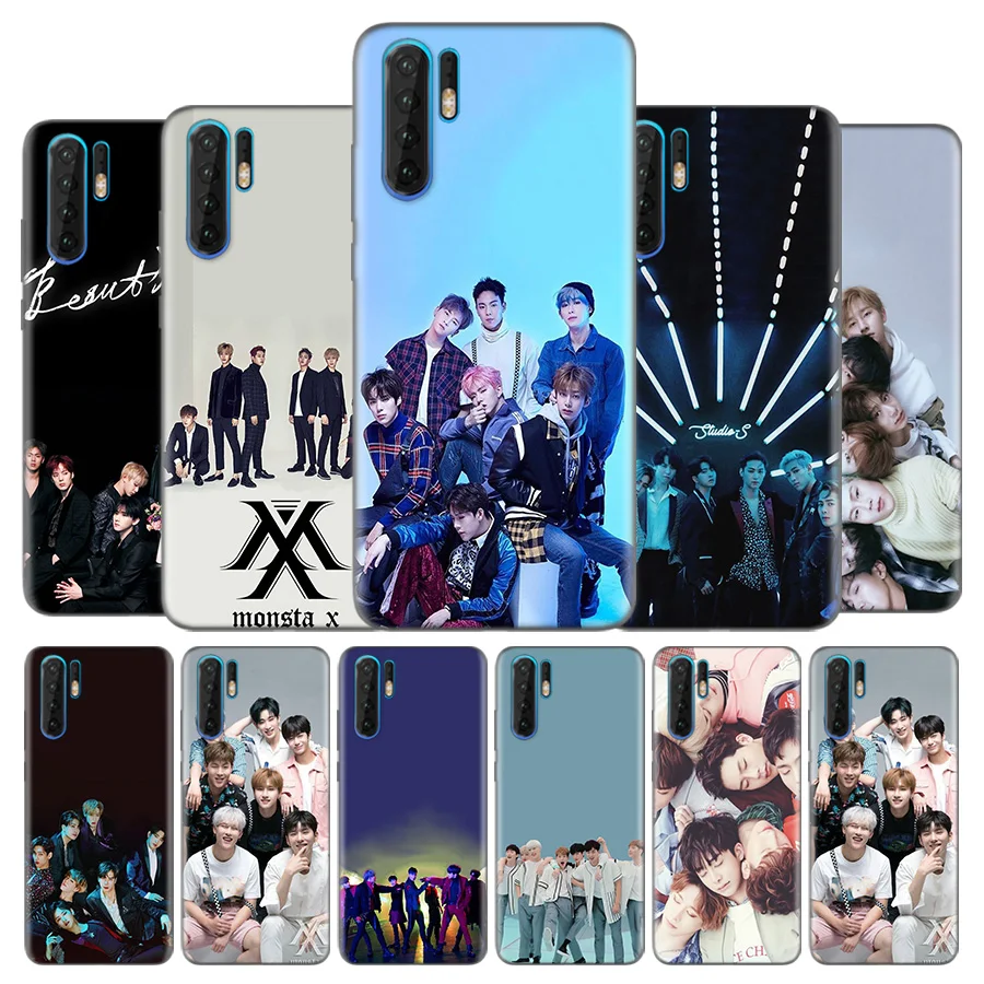 

Silicone Case for Huawei Mate 20 10 P30 P20 P10 P9 Nove 5 5i Pro Lite P Smart Z Plus 2019 Housing Cover Monsta X KPOP Boy Band