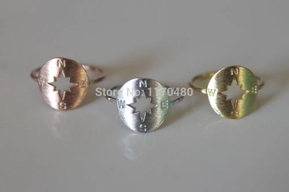 Oly2u New Fashion Jewelry Compass Knuckle Finger Ring 3 Color Compass Rings for women -R111 Oly2u New Fashion Jewelry Compass Knuckle Finger Ring 3 Color Compass Rings for women -R111