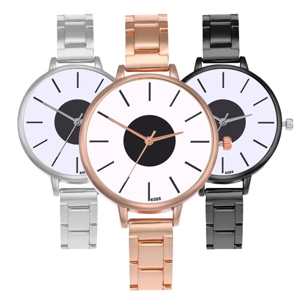 

K088 Casual Fashion Ladies Quartz Watch Steel Mesh Band Quartz Watch Personality Wild Women Watch Best Gift