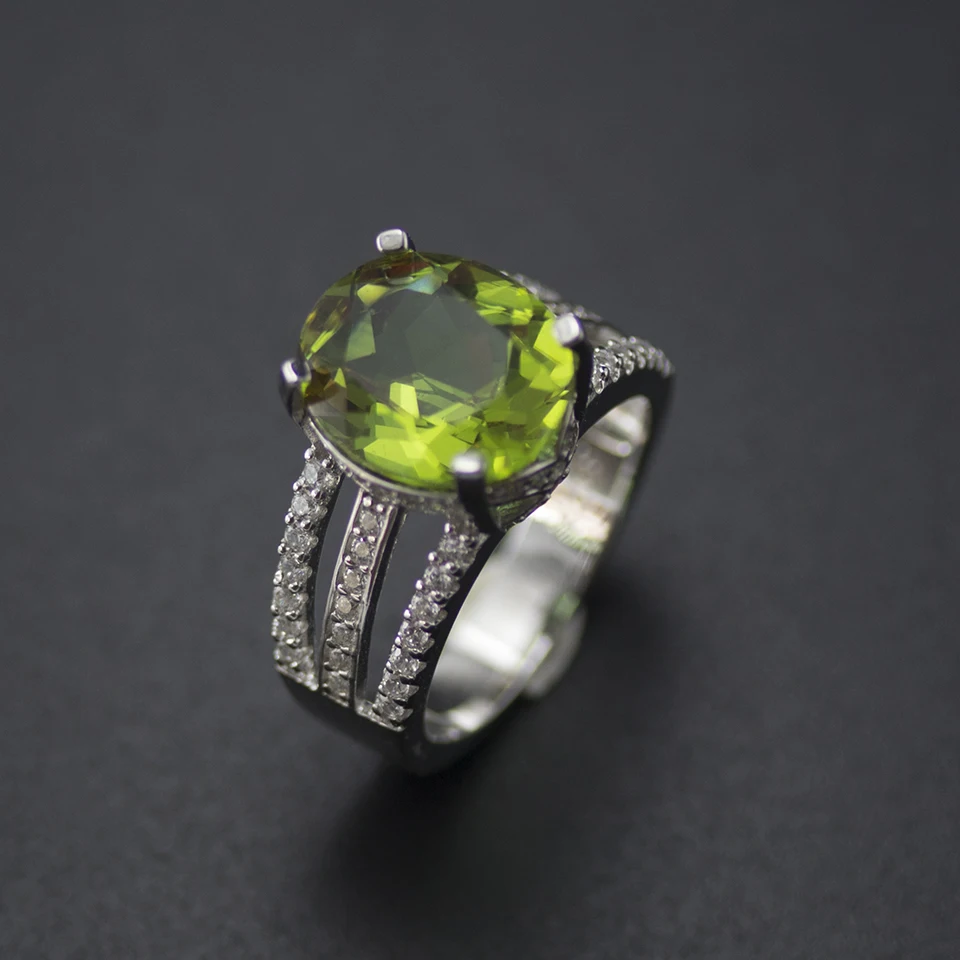 Bolai Zultanit кольцо, 925 пробы, серебро, изменение цвета, нано диаспор, Овальный драгоценный камень, сультанит, хорошее ювелирное изделие для женщин, обручальные кольца