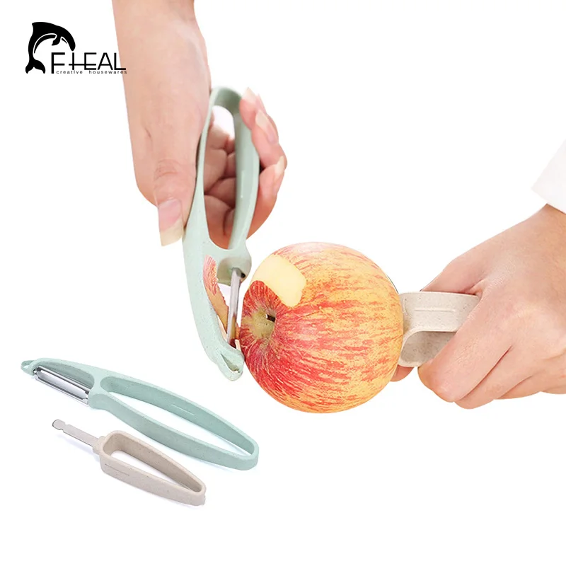 

FHEAL Eco-friendly Peelers Carrot Potato Peeler Melon Gadget Vegetable Fruit Slicer Cutter Cooking Tools Kitchen Accessories