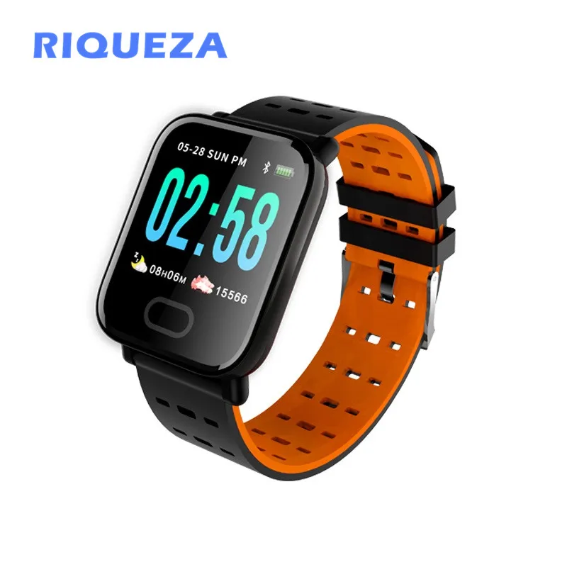 

RIQUEZA Smart Band A6 Smart Bracelet Sleep Tracker Sport Fitness Tracker Alarm Clock Activity Tracker High Quality for Xiaomi