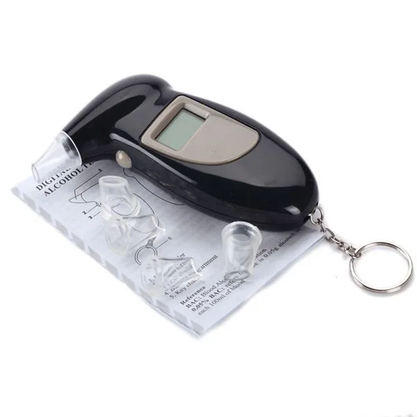 Retroilluminazione Digitale Alcohol Tester Digital Alcohol Tester Etilometro Analizzatore LCD Retroilluminazione
