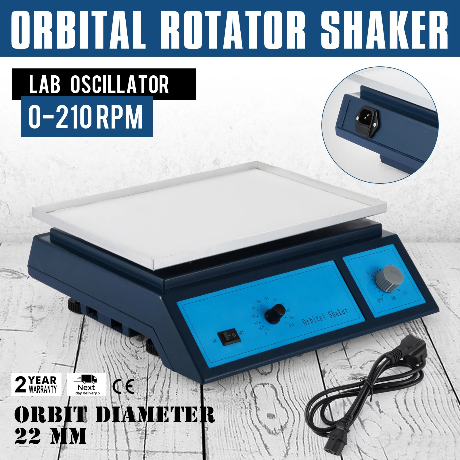 LAB OSCILLATOR орбитальный ротатор шейкер Регулируемый DESTAINING переменная скорость