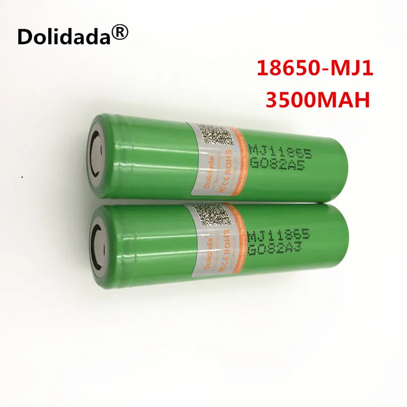 Dolidada Оригинальная 18650 батарея 3500 мАч 3,7 в аккумуляторная батарея для LG MJ1 18650 литиевая батарея 3,7 в 3500 мАч 3,7 в