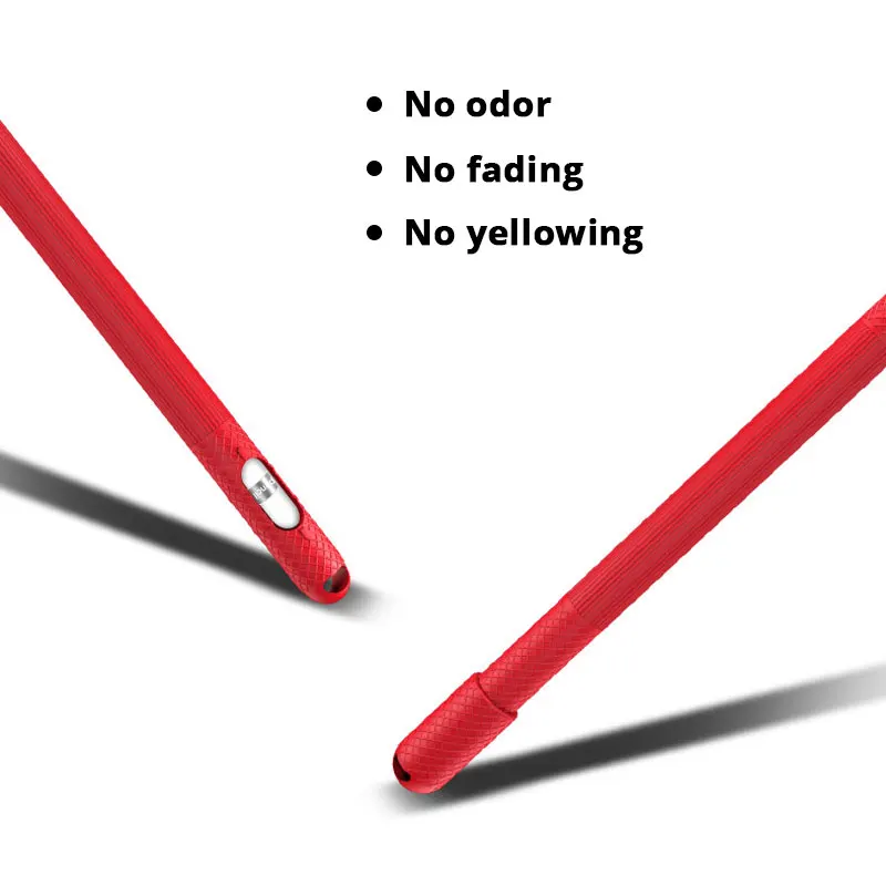 Защитные чехлы для Apple Pencil силиконовый чехол для Apple Pencil, совместимый с iPad Pro рукавом карандаш крышка Держатель