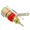 1pair Gold Plated Amplifier Speaker Binding Post HIFI Terminals Banana Sockets Connector Suitable for 4mm banana plugs connector ► Photo 2/6