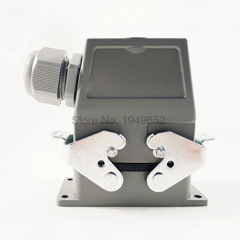  Conectores de alta resistencia HDD-042-1 F/M 42pin 10A enchufe de conector de aviación rectangular 