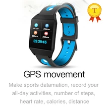 Точный монитор сердечного ритма gps движение смарт-Браслет фитнес-трекер кровяное давление кислородные спортивные часы погода умный Браслет