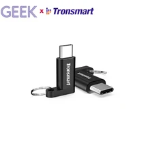 Tronsmart CTMFL 2 шт. usb type C штекер Micro USB Женский адаптер usb type-C поддержка OTG для USB-C поддержка ed устройств защита от потери