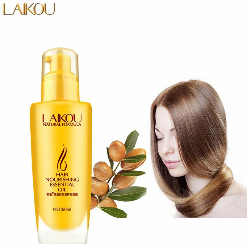 

Moroccan Argan Oil Miracle Hair Treatment Nourishing Essential Oil Damaged Repair Hair Care Products Moisturizing 60ML