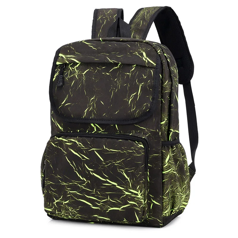 

Men Male Canvas Print Backpack College Student School Backpack Bags for Teenagers Mochila Casual Rucksack Travel Daypack Women