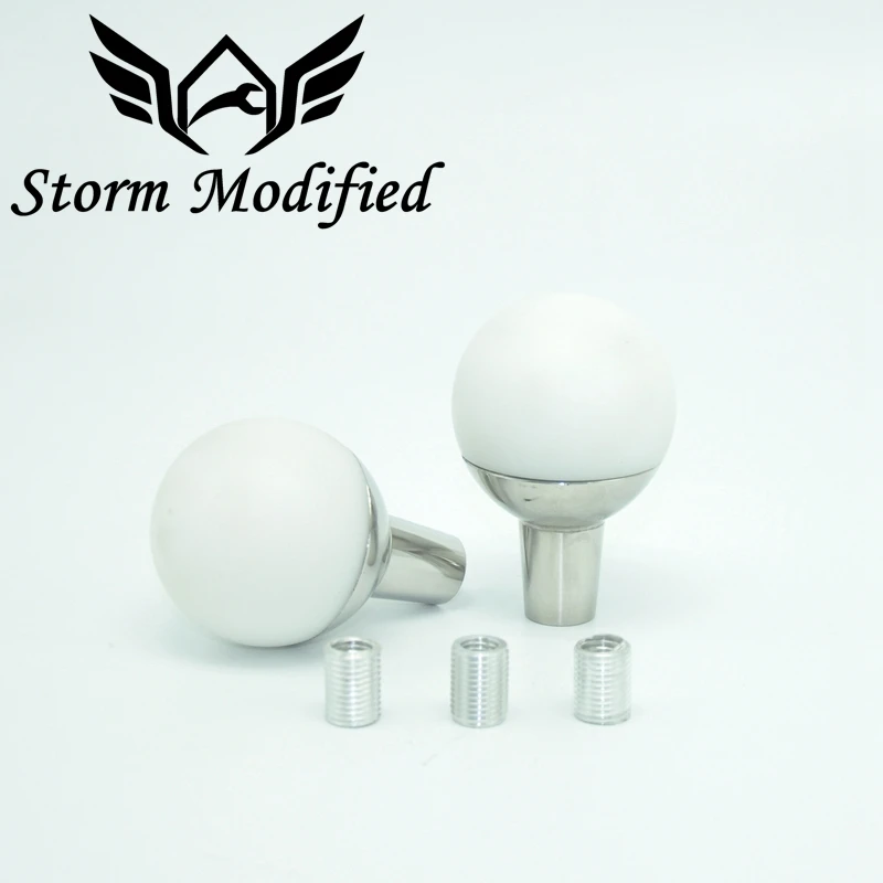 

New Stainless Steel+ABS Racing Car Gear Shift Knob Manual Automatic Gear Shift Knob shift lever