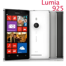 Original 925 téléphone Nokia lumia 925 Windows Phone 4.5 “1 GB 16 GB Caméra 8.7MP Wifi GPS 4G Mobile Téléphone Livraison gratuite