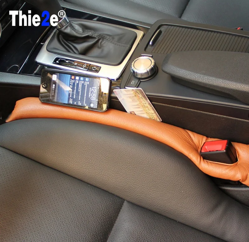 

2X Car Seat Gap Filler Soft Pad Padding Spacer for Toyota wish mark x supra gt86 4runner avensis Camry RAV4 Prado Corolla YARIS