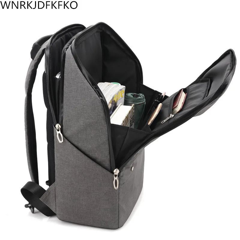 

New Men's Backpack Waterproof Business Casual Computer Bag Men's Laptop Backpack Large-capacity School Backpack
