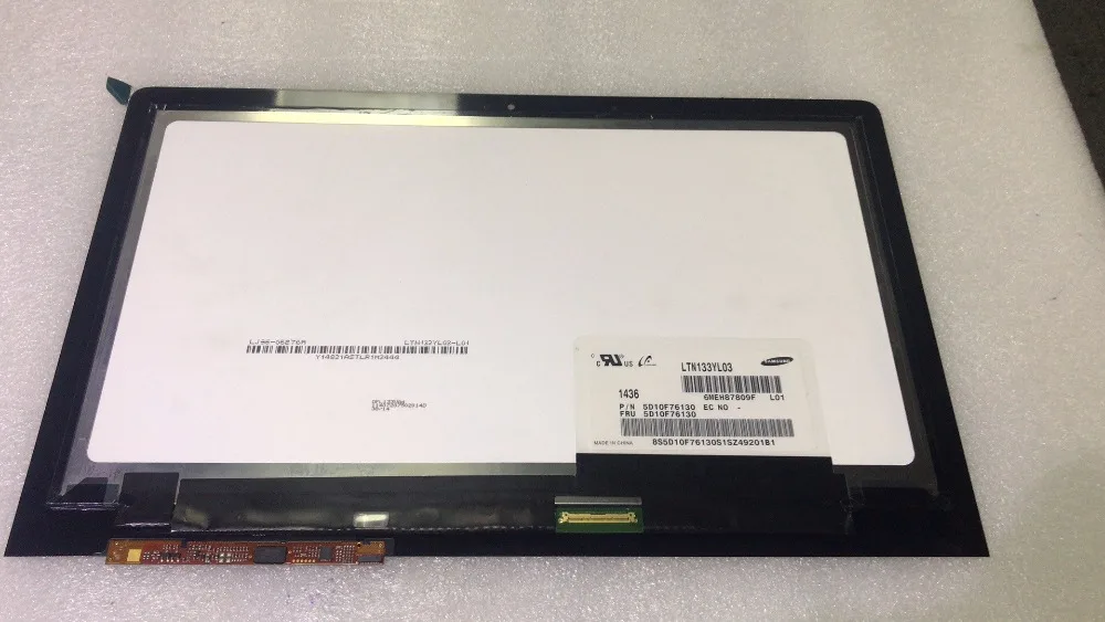 SZWXZY New High Quanlity Display For Lenovo YOGA 3 Pro 1370 LCD+Touch Screen LTN133YL03 | Компьютеры и офис