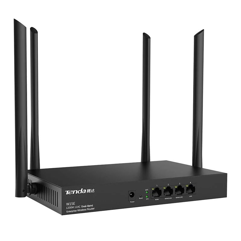 Tenda новый W15E беспроводной WiFi маршрутизатор 2 4G/5 GHz Wi Fi ретранслятор Qualcomm высокий