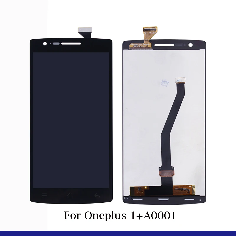Najtaniej Wyświetlacz LCD + ekran dotykowy zgromadzenie dla Oneplus 1 + A0001 A2001 A3000 A3010 A5000 A5010 komórkowy LCD telefonu dla jednego plus 3T 5 5T 6 6T