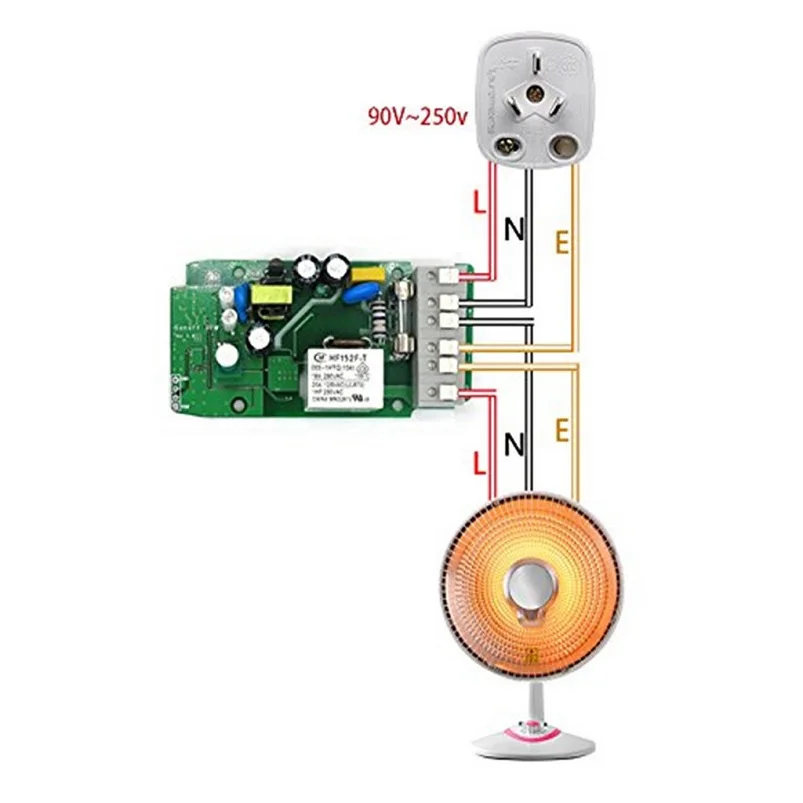 Remote Turn OnOff Smart Switch Sonoff Pow R2 16A Wifi Smart Home Switch With Energy Monitoring Overload Protection 35MR21 (1)