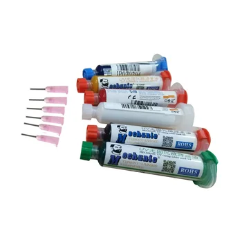 

5 Colors Mechanic Solder Paste BGA PCB UV Curable Solder Mask 10CC Flux for Soldering Welding Fluxes Soldering Paste Flux Cream