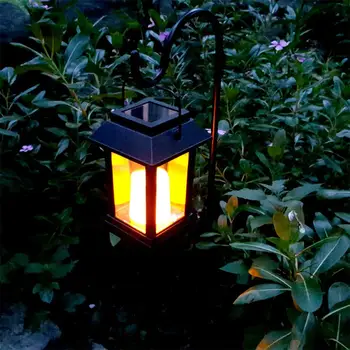 

Waterproof Candle Solar-Powered Fence Gutter Light Outdoor Garden Yard Pathway Landscape Decoration Solar Lamp