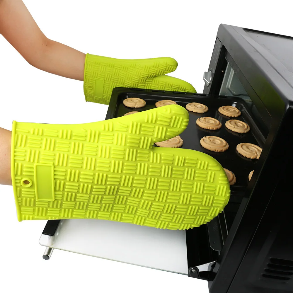 Non slip Defence Burn Insulation Glove Oven Microwave Oven High