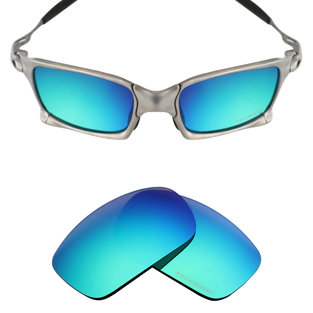 SNARK Lentes de repuesto resistentes al agua de mar para gafas de sol, color verde esmeralda, para Oakley X squad x metal|lenses for sunglasses|replacement lenses for sunglassespolarized lenses - AliExpress