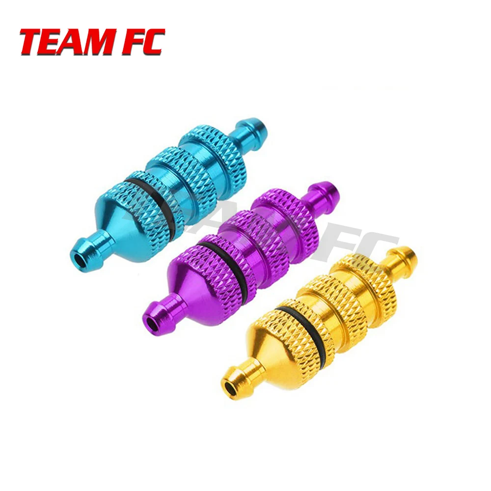 5pc Oil Fuel Filter For 110 Rc Nitro 4wd Hobby Model Car Upgraded Parts Hpi Hsp Axial Redcat