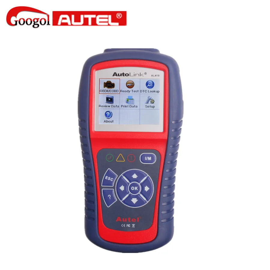 Prix pour 100% D'origine Autel AutoLink AL419 OBDII et PEUT Scanner Outil Autel AL419 OBD2 Code Scanner Mise À Jour En Ligne Livraison Gratuite Prix pour 100% D'origine Autel AutoLink AL419 OBDII et PEUT Scanner Outil Autel AL419 OBD2 Code Scanner Mise À Jour En Ligne Livraison Gratuite