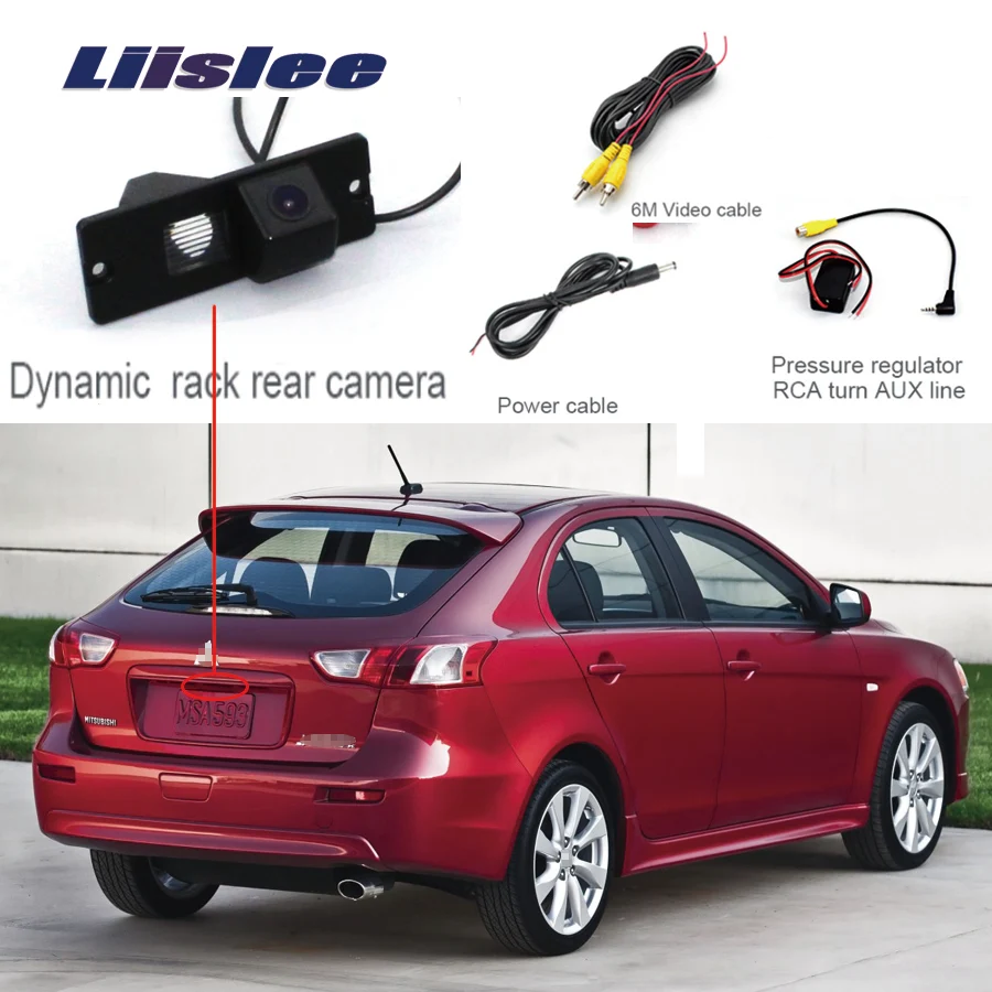 Liislee для Mitsubishi Lancer V3 2008 ~ 2014 Автомобильная камера заднего вида парковки ночного