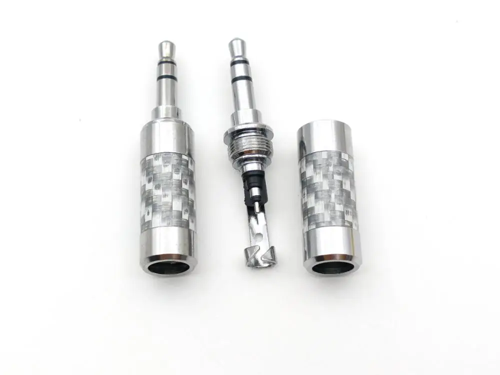 20 шт медный родиевый углеродный волоконный разъем 3 5 мм|connector 3.5mm|connector plugconnector 2 |