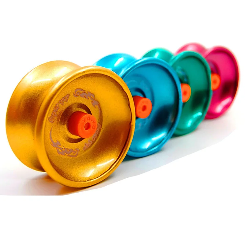 Top Sale Children Toys Alloy Cool High Speed Magic YOYO Toys for Kids 5.5*3CM 5PCS Lottoy
