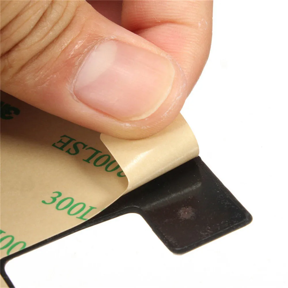 Модная клейкая наклейка задняя крышка Держатель для карт чехол для сотового телефона цветной держатель для карт 1 шт