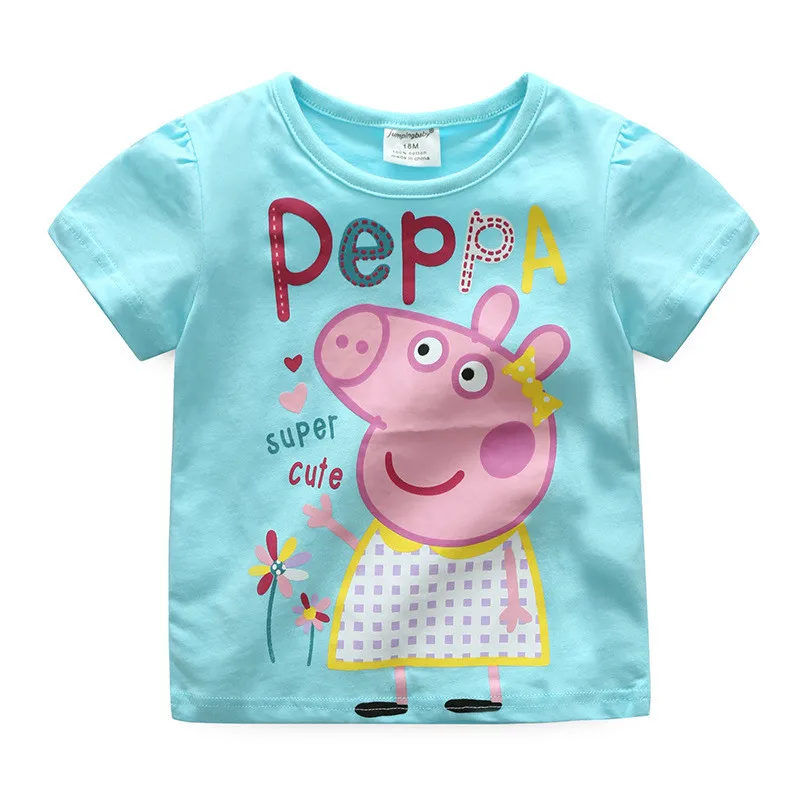 2017 Summer T-Shirt kids Girls Clothes Baby Girl Cotton T-shirts Roupas Infantis Menino Camiseta Children Camisetas Mujer Verano14