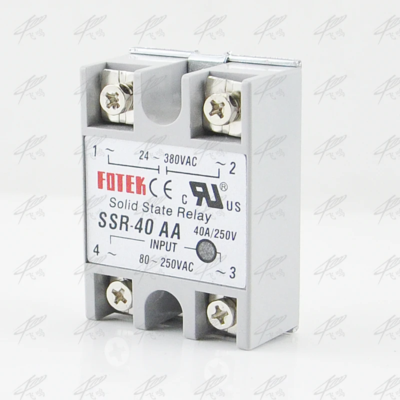 Solid State Relay SSR 40DA DC TO AC 40a SSR 40AA AC TO AC SSR 40DD DC ...