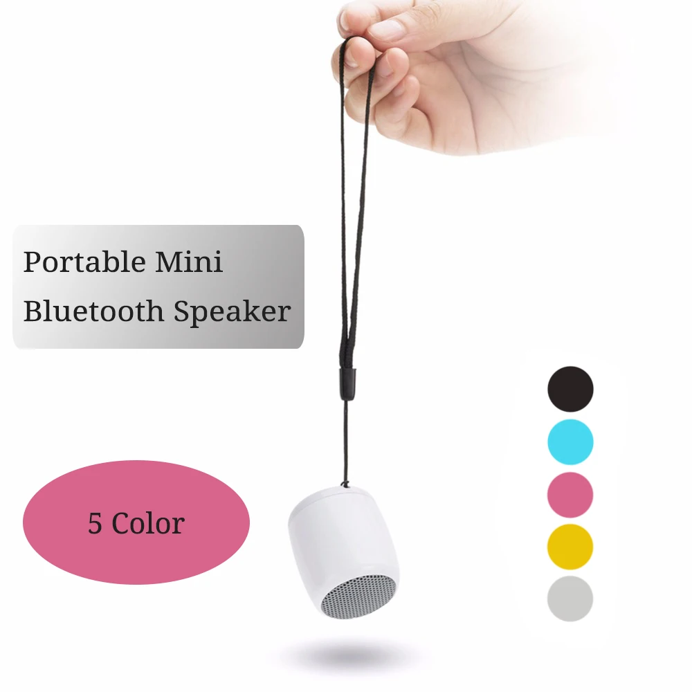 

Loudspeaker Bluetooth Speaker 3w Metal Portable Color Stereo Handsfree Mini Wireless Speakers for Compute iPhone PC kids Music