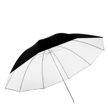 Neewer 59 дюймов/150 см Съемный осветительный зонт для фотографии-белый зонт-трансформер Съемный Черный чехол