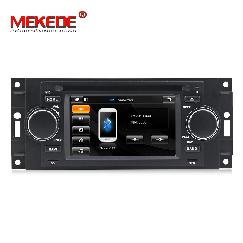 Clearance MEKEDE 5" Car DVD Player For Chrysler 300C PT Cruiser Dodge Ram Jeep Grand Cherokee With GPS Navigation Radio Bluetooth iPod USB 1